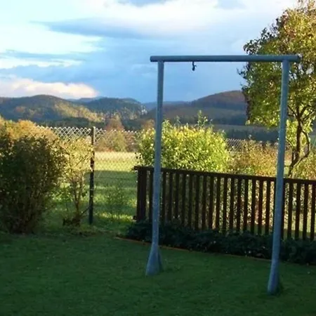 Daire Ferienwohnung In Lichtenhain Mit Grill